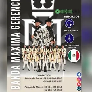 Portada de Banda Maxima Gerencia