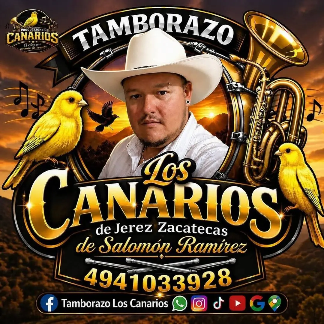 Portada de tamborazo los canarios de jerez de García Salinas