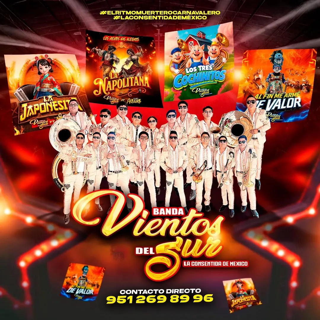 Portada de BANDA VIENTOS DEL SUR OFICIAL