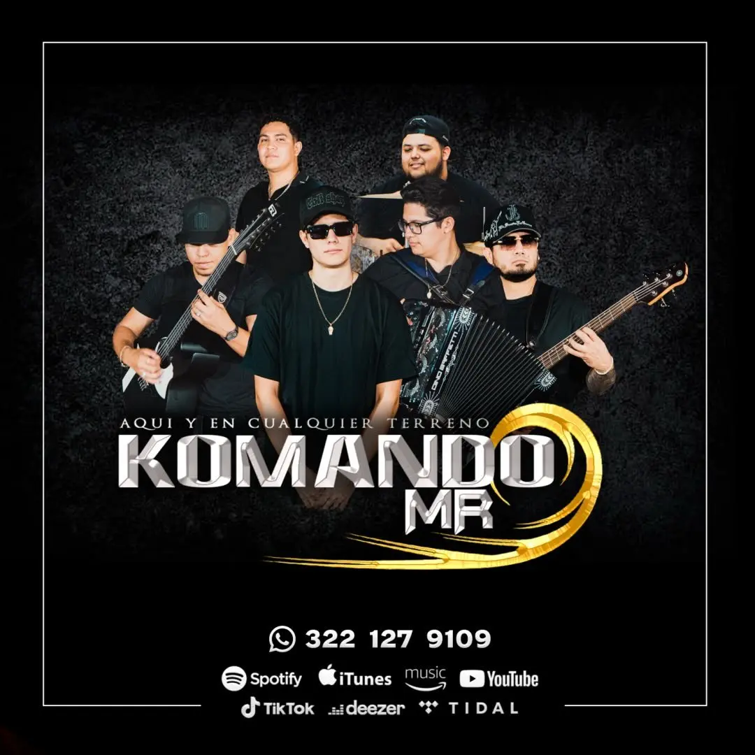 Portada de komando mr